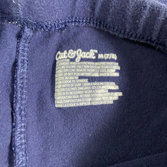 Cat & Jack Capri, Girls 7/8, Navy Blue MUST BE BUNDLED, MARKED DOWN - Picture 2 of 3